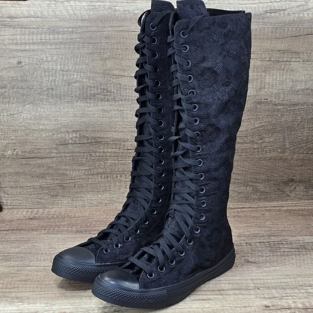 Converse Chuck Taylor All Star XX High Lace Women's Size 10 Black Shoes A15661C